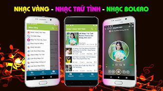 Nhạc Vàng Nhạc Trữ Tình Bolero Captura de pantalla 0