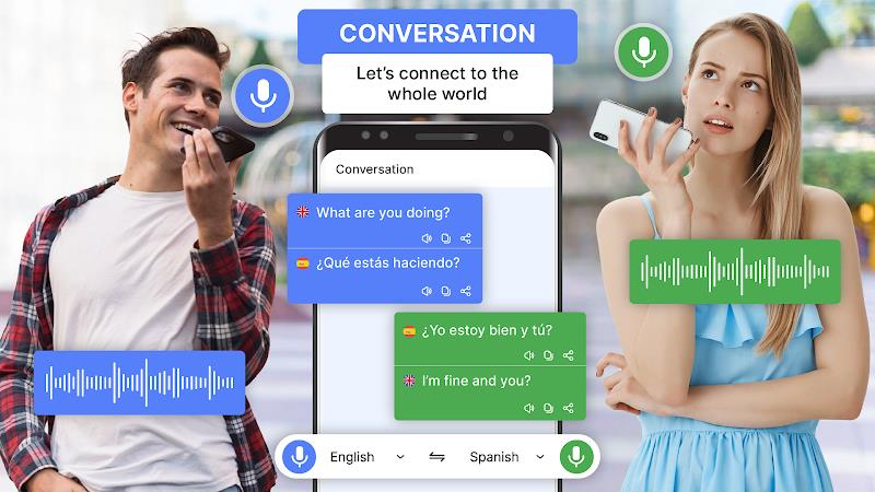 Translate Voice Translator App Скриншот 1