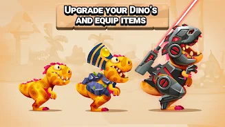 Dino Bash: Travel Through Time Ảnh chụp màn hình 0