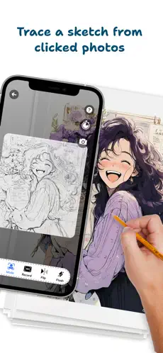 AR Draw Anime Trace Sketch AI Zrzut ekranu 1