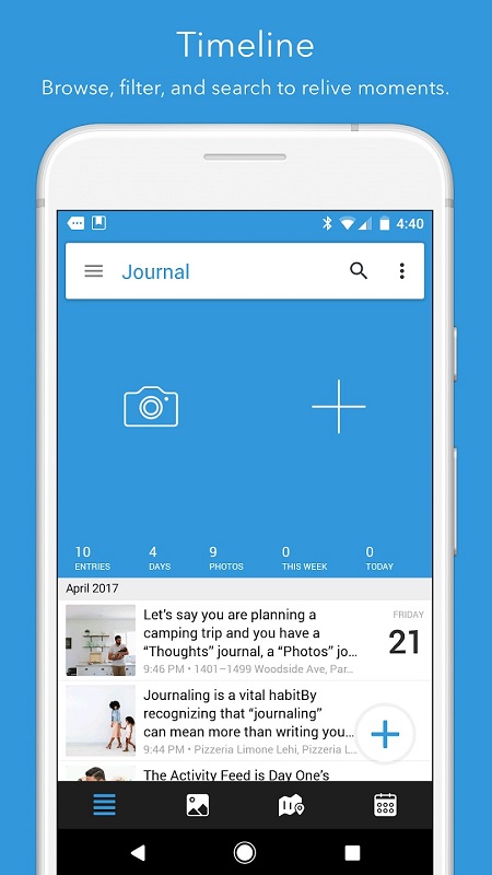 Day One Journal: Private Diary Screenshot 1