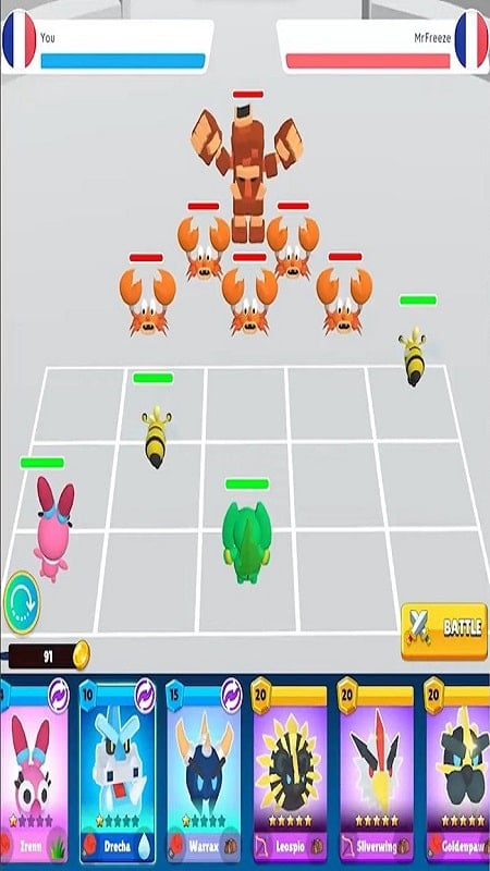 Monsters Tactics Capture d'écran 0