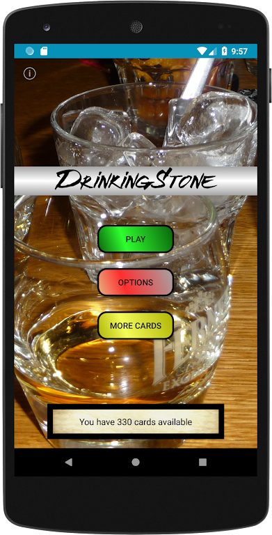 DrinkingStone - A Drinking Cards Game स्क्रीनशॉट 0