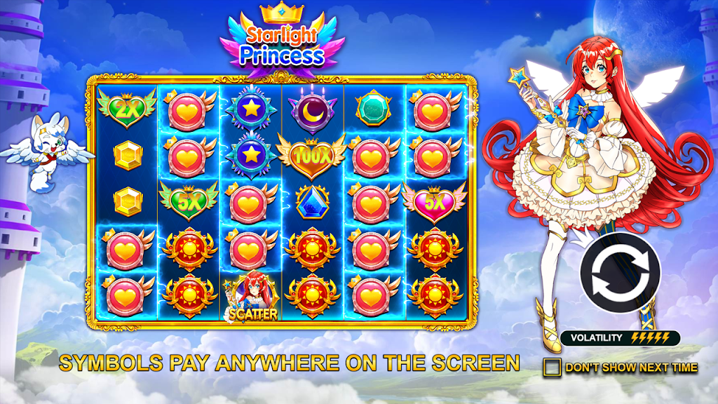 Starlight Princess Slot Screenshot 0