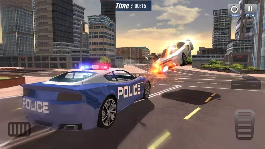 Police Car Sim Zrzut ekranu 1