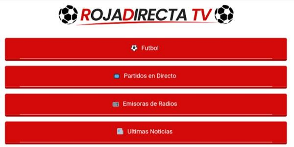 Roja directa - Futbol en vivo Captura de pantalla 2