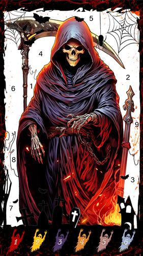 Death Park Coloring Games应用截图第2张