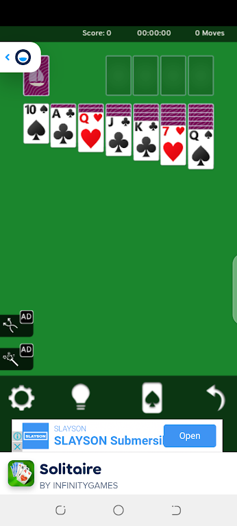 Solitaire Html5 Ekran Görüntüsü 2