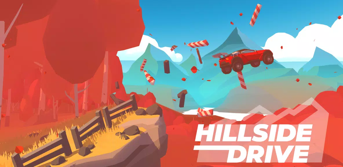 Schermata Hillside Drive: car racing 0
