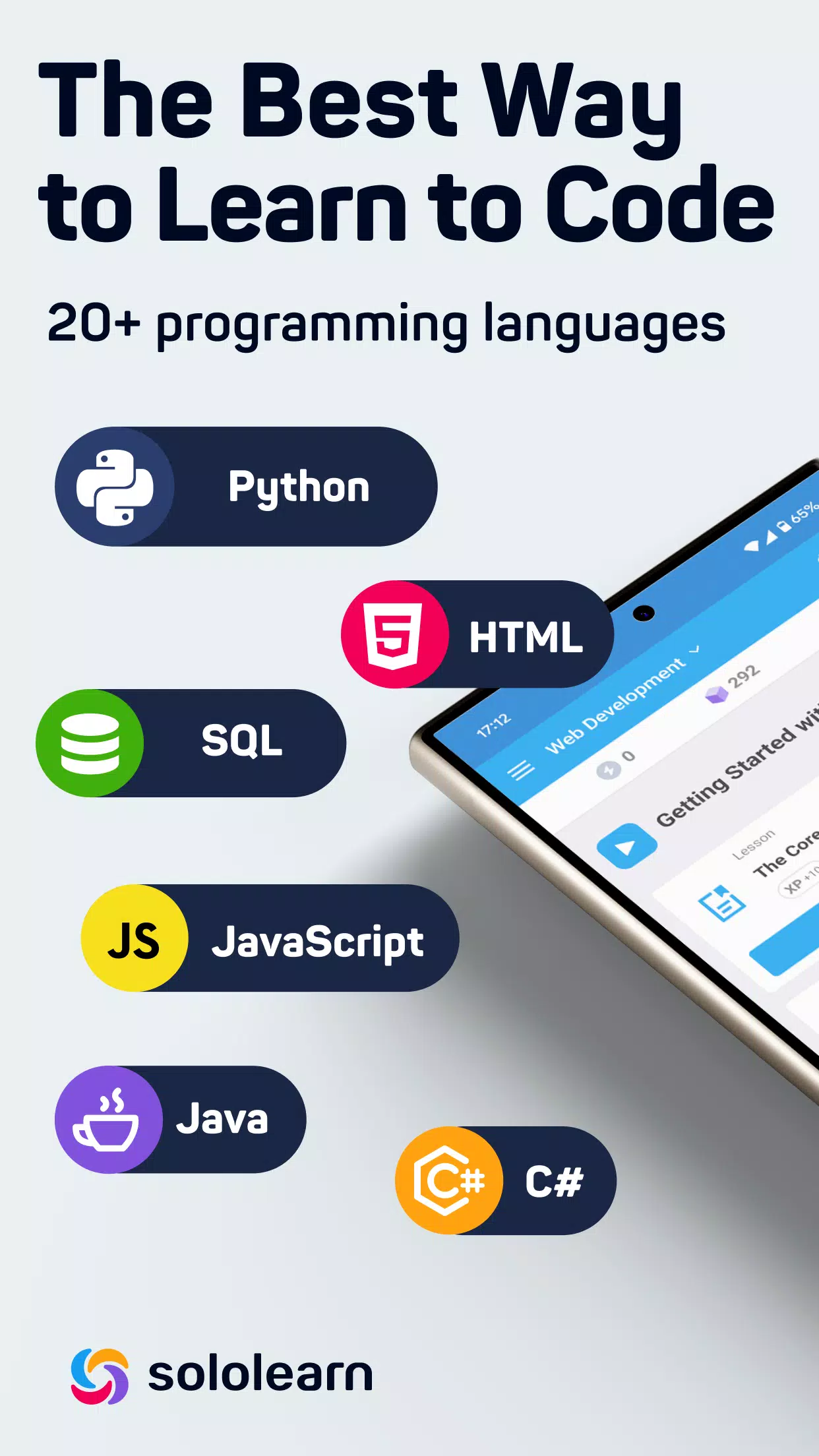 Sololearn: AI & Code Learning Скриншот 0