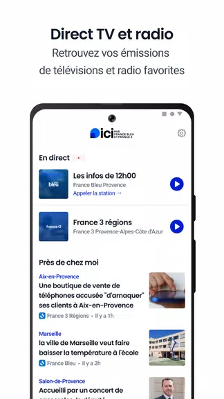 ici par France Bleu & France 3 Capture d'écran 3