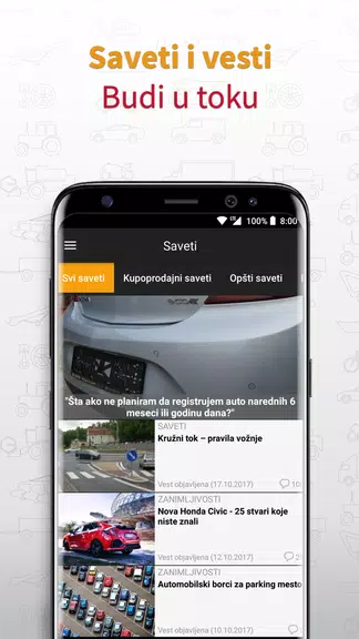 PolovniAutomobili Tangkapan skrin 1