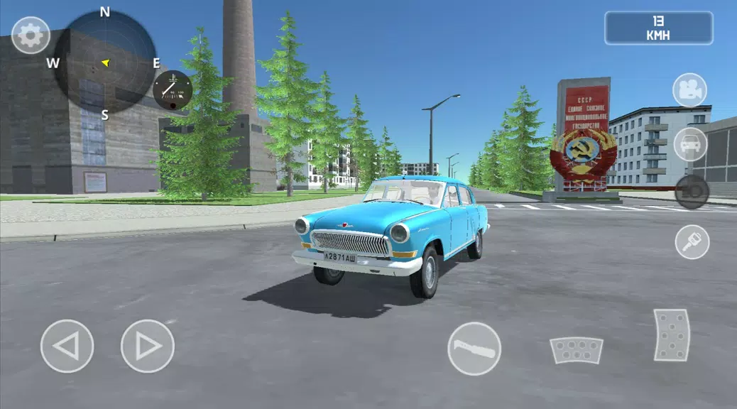 SovietCar: Simulator Capture d'écran 1