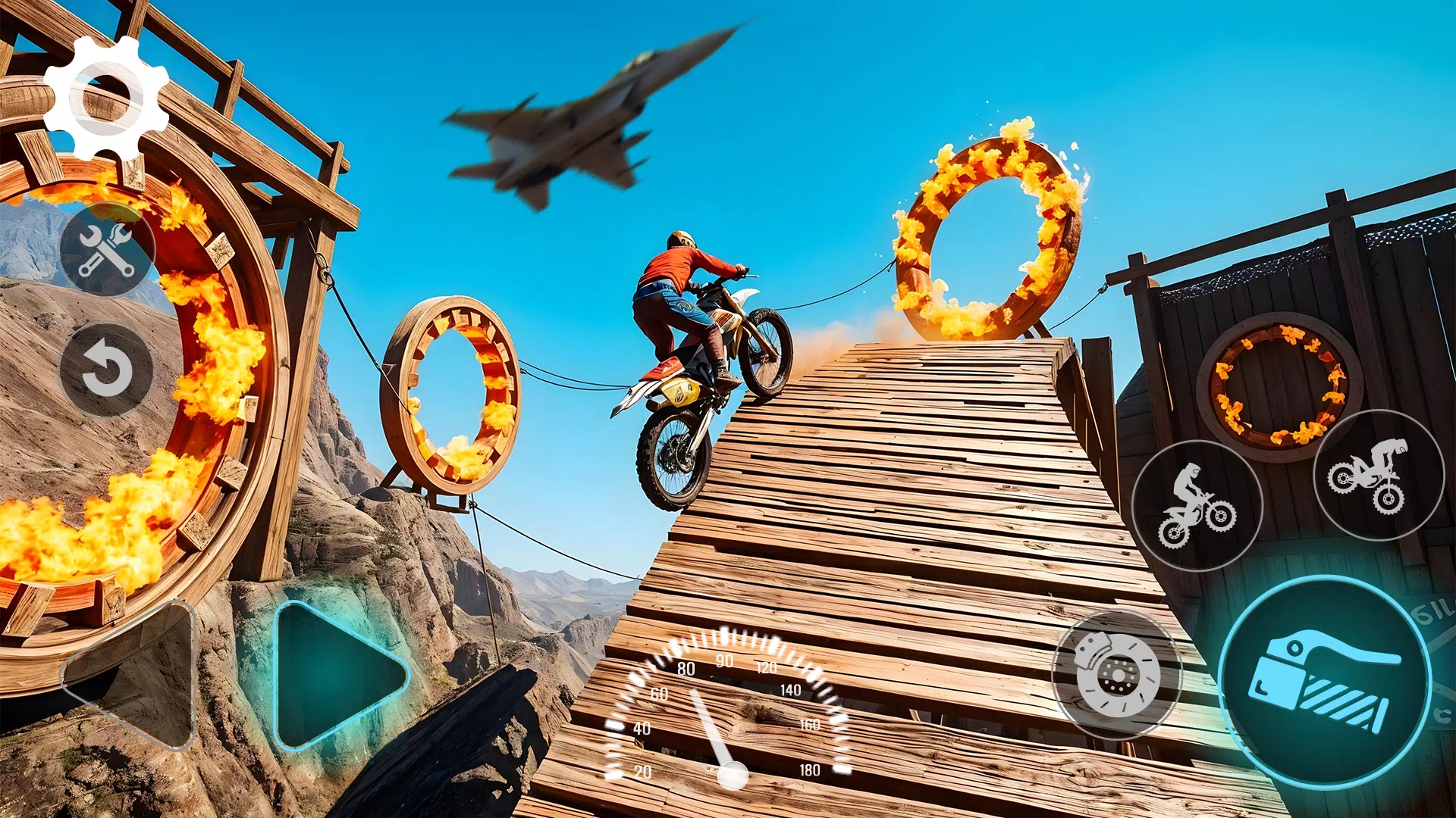 Stunt Bike Racing Challenge 3D Ảnh chụp màn hình 2