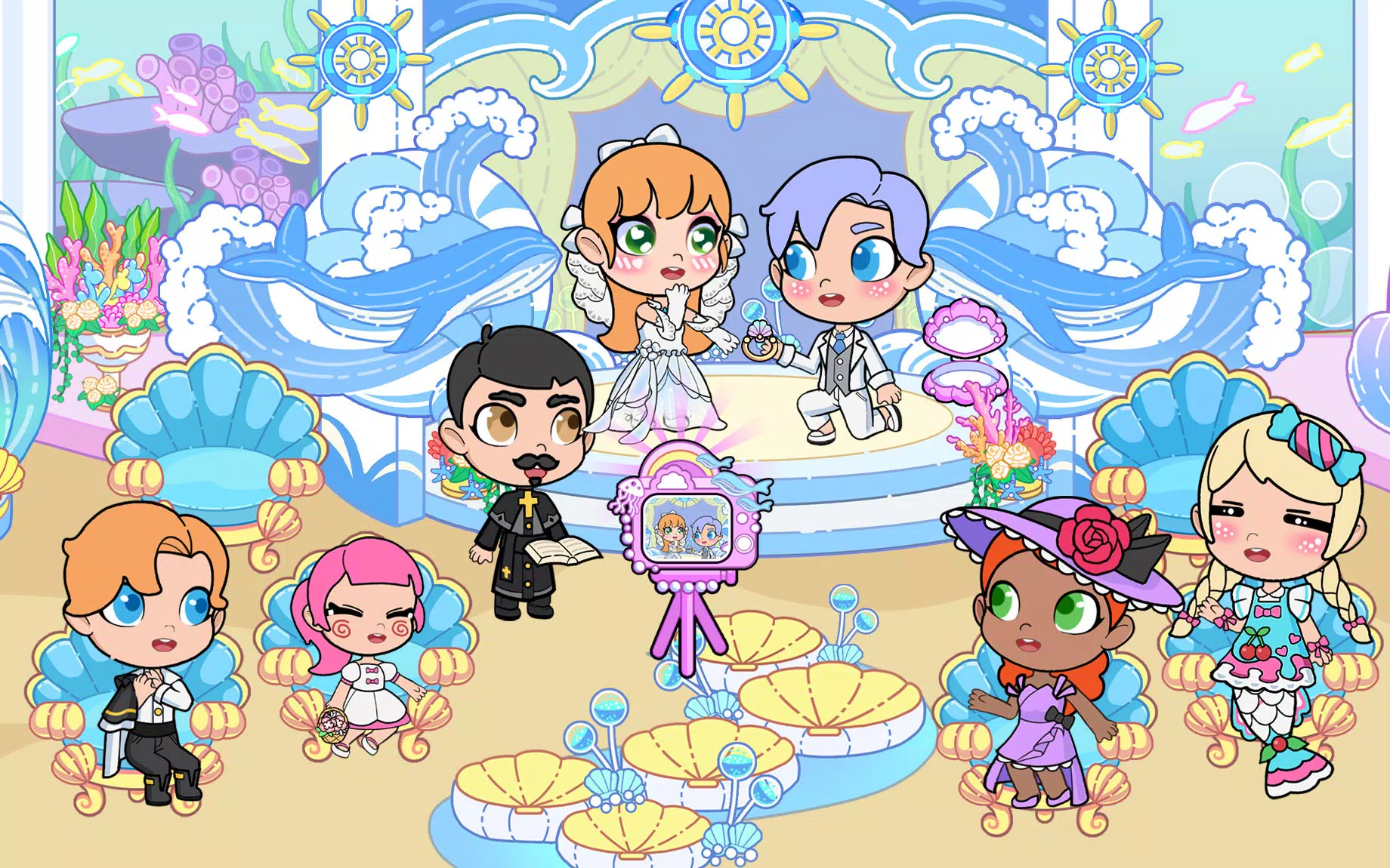 Mermaid Wedding World应用截图第0张