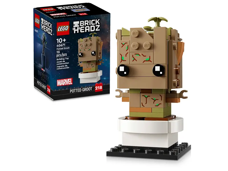 Lego Brickheadz saksı groot