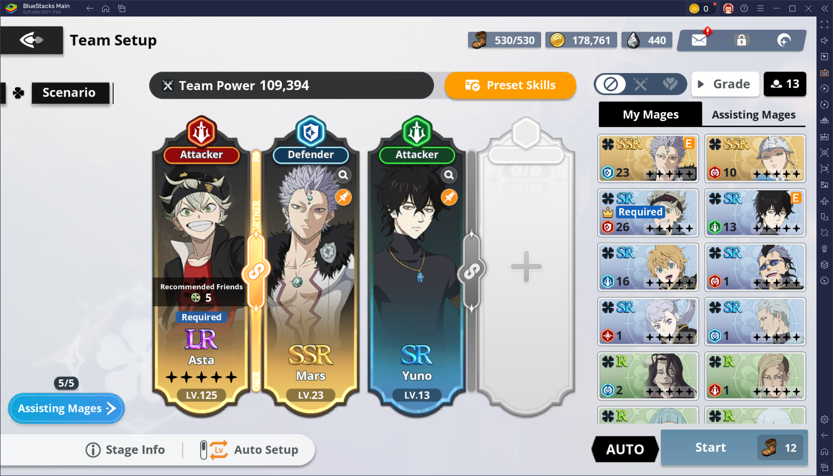 Black Clover M Team Guide