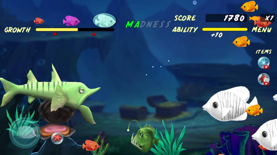 Let Me Eat :Big fish eat small Mod Captura de tela 2