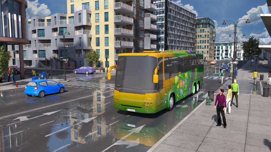 Bus Simulator 3D: Bus Game 23 Captura de tela 1
