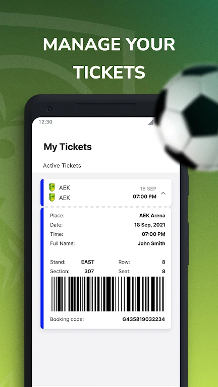 Aek tickets應用截圖第2張