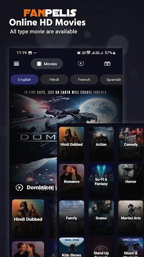 FanPelis: peliculas & series. Captura de pantalla 0