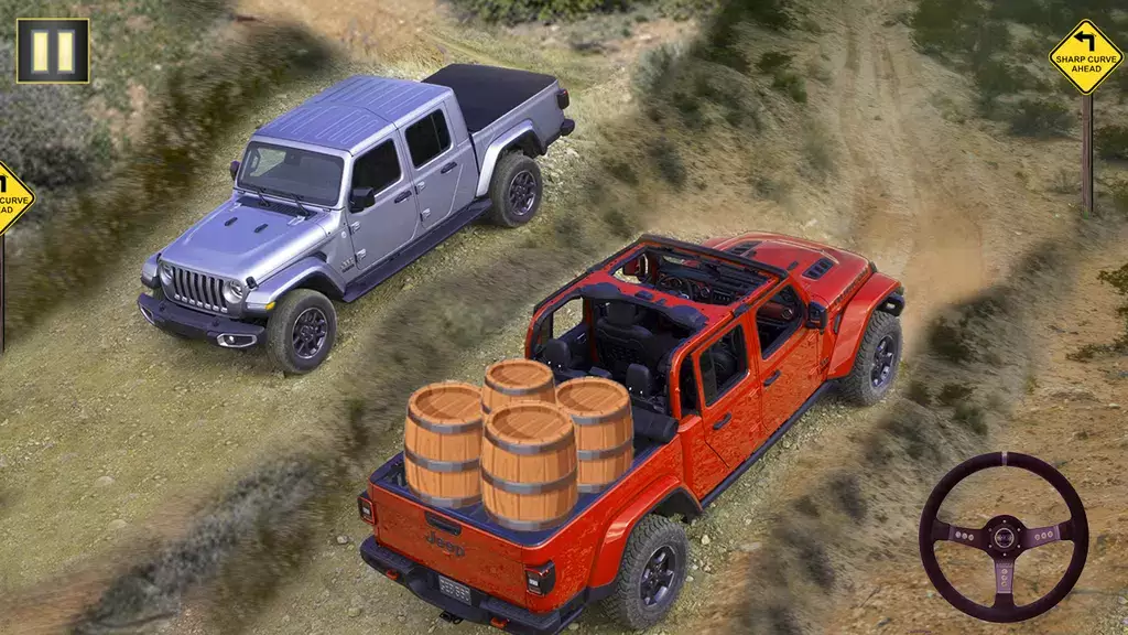 Pickup Truck Game: 4x4 Offroad Ekran Görüntüsü 3