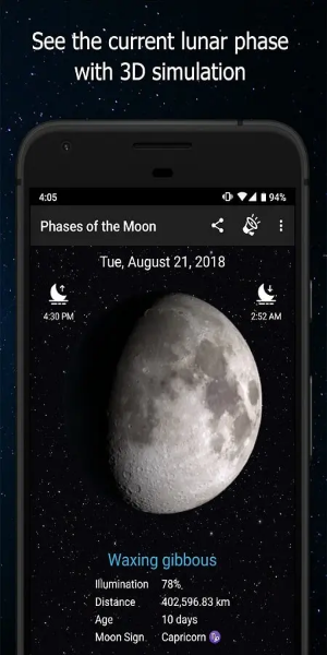 Phases of the Moon Pro Screenshot 0