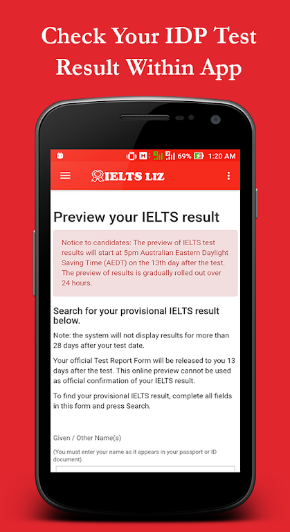 IELTS Liz Скриншот 0