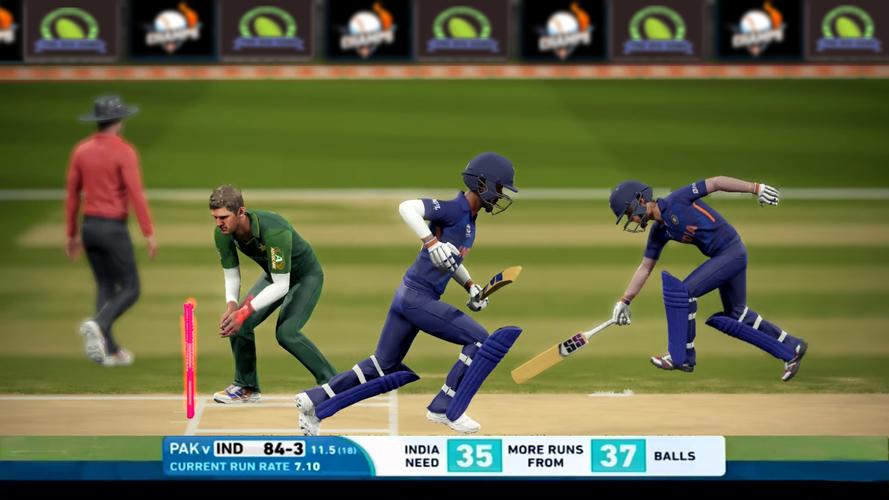 Real World Cricket Games 스크린샷 2