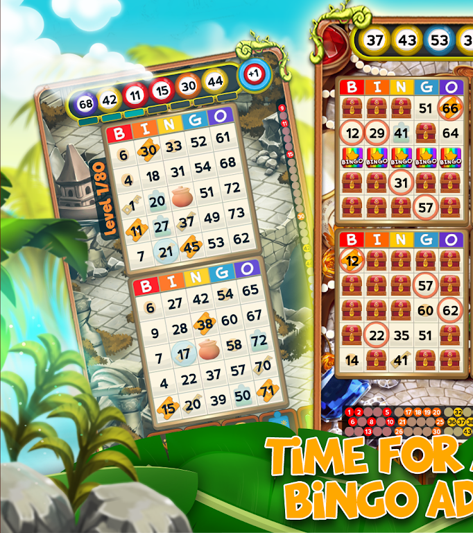 Bingo Treasure Quest - Paradise Island Riches स्क्रीनशॉट 0