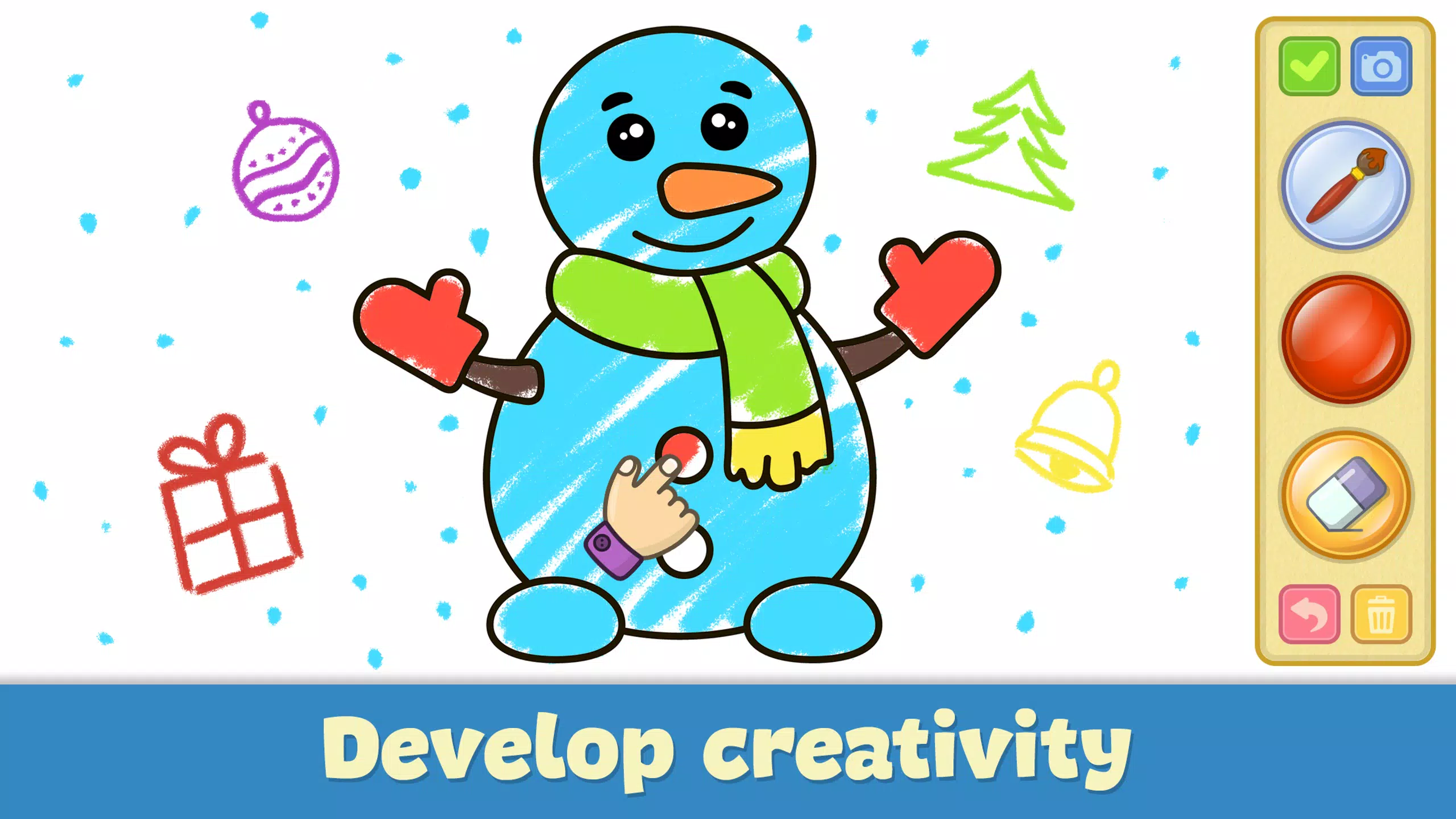 Kids Coloring & Drawing Games Screenshot 2