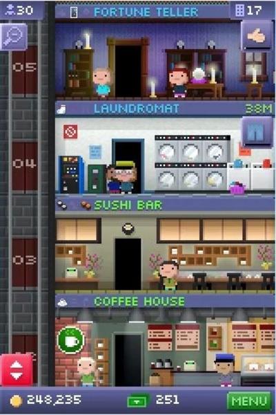 Tiny Tower Mod Tangkapan skrin 2