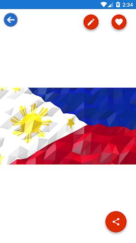 Philippines Flag Wallpaper: Fl應用截圖第3張