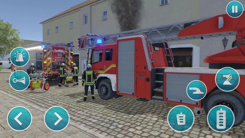 Emergency Police Fire Truck 3d Screenshot 1