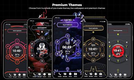 Schermata Alpha Hybrid Launcher 4D theme 3