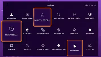 IPTV Smart Purple Player Screenshot 0