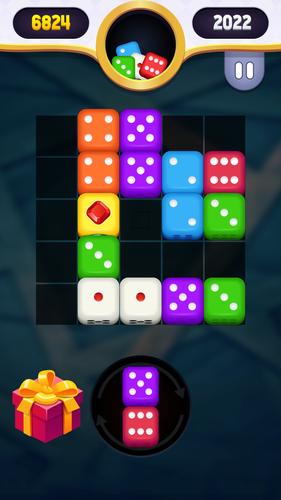 Merge Block: Dice Puzzle Capture d'écran 1