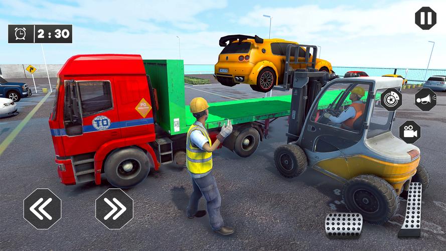 US Oil Tanker Truck Games Sim Captura de tela 2