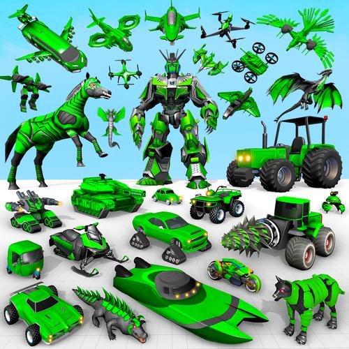 Horse Robot: Car Robot Games Screenshot 0