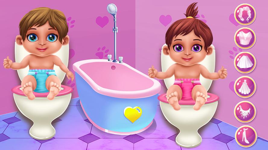 Crazy Mommy Triplets Care Скриншот 0