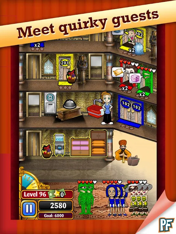 Hotel Dash Tangkapan skrin 3
