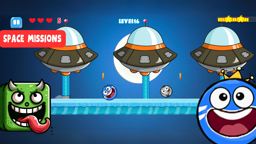 Schermata Ball V - Red Bounce Ball 5 Mod 1