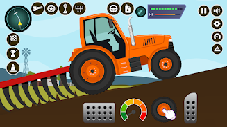 Farm Tractors Dinosaurs Games Ảnh chụp màn hình 3