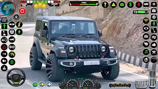 Offroad Jeep Driving:Jeep Game ဖန်သားပြင်ဓာတ်ပုံ 1