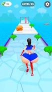 Twerk Battle Race Running Game Captura de pantalla 2