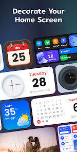 Color Widgets, Theme: iWidgets スクリーンショット 0