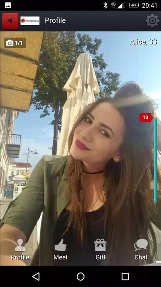 Meet new people, Flirt with singles - Flare Dating Ekran Görüntüsü 1