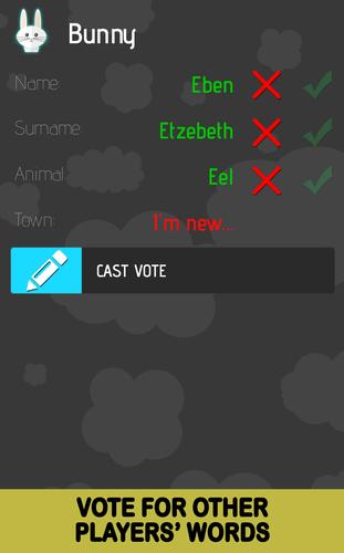 Name Game ภาพหน้าจอ 1