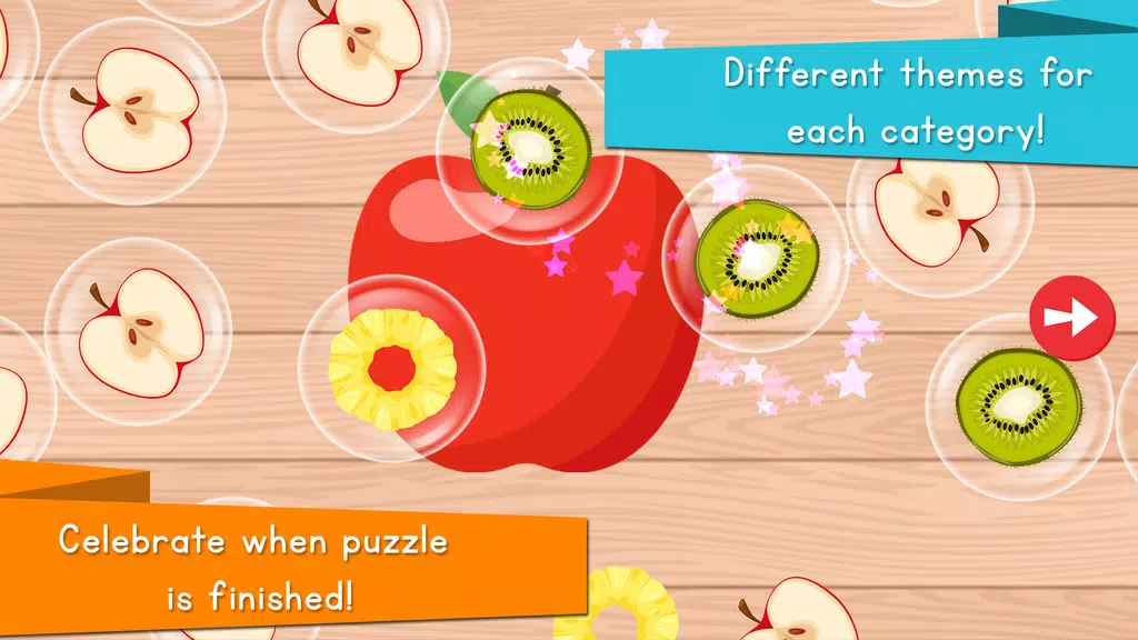 Food Puzzle for Kids应用截图第1张