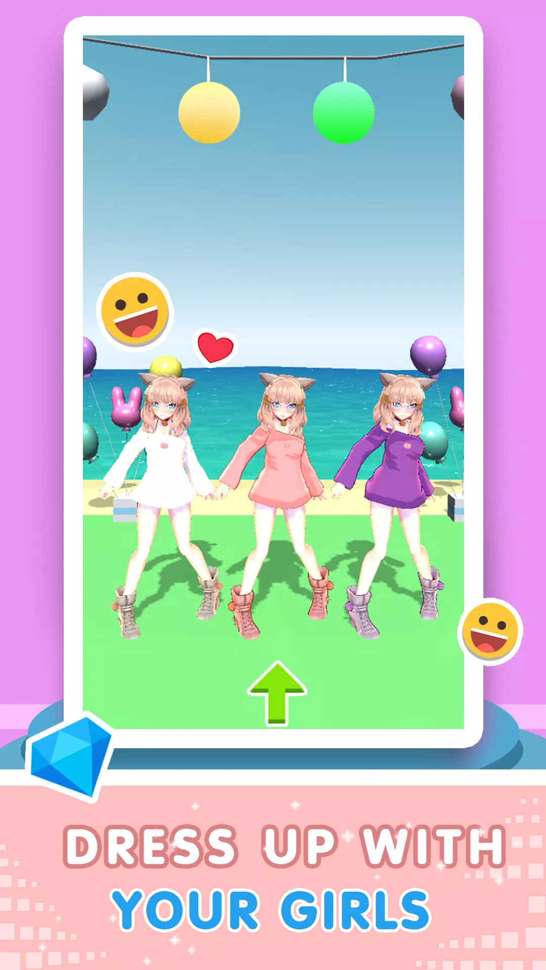 Flirt up - dress up hotties Zrzut ekranu 2